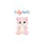 Peluche chat Pinky 23 cm Rose 1 - vertbaudet enfant 