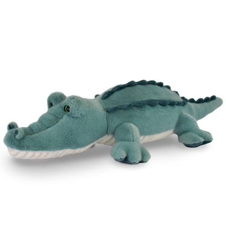 Peluche crocodile lagoon 85 cm Bleu 1 - vertbaudet enfant 