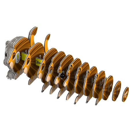 Puzzle 3d - lion Brown 2 - vertbaudet enfant 