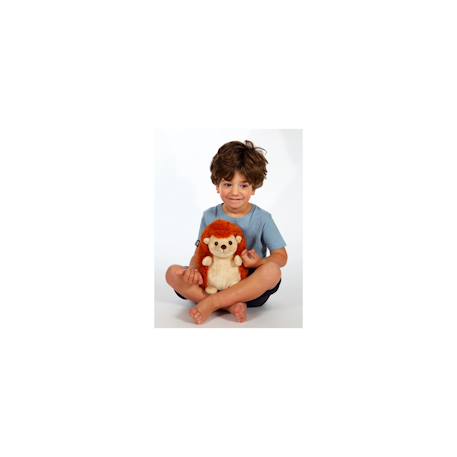 Peluche hérisson Fall friends 23 cm Orange 2 - vertbaudet enfant 