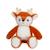 Peluche - peluche faon marron roux fall friends - 18 cm Orange 1 - vertbaudet enfant 