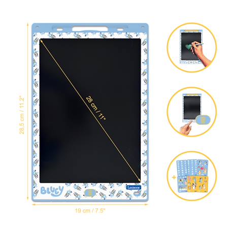 Tablette à dessins électronique multicolore bluey Bleu 2 - vertbaudet enfant 