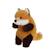 Peluche - peluche p'tits farouches renard - 15 cm Orange 2 - vertbaudet enfant 
