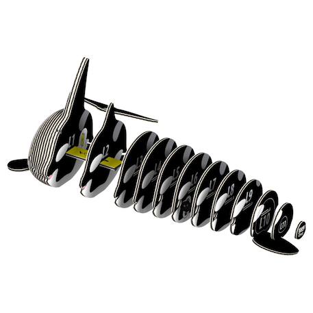Puzzle 3d - orca Black 2 - vertbaudet enfant 