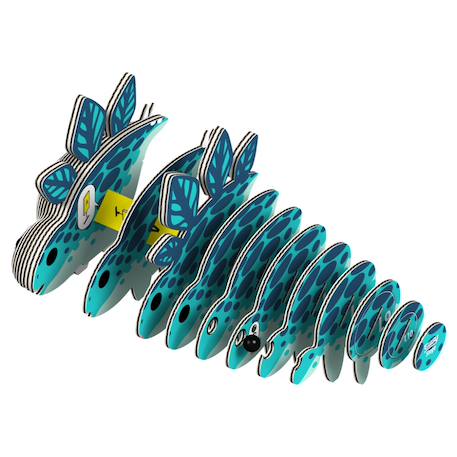 Puzzle 3d - stego Blue 2 - vertbaudet enfant 