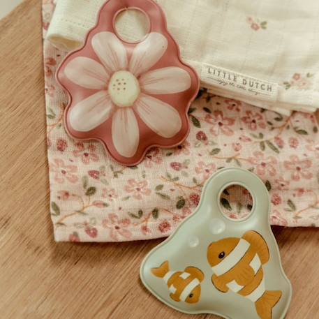 Jeu de bain pêche à la ligne rose Bleu, vert, jaune+Rose 11 - vertbaudet enfant 