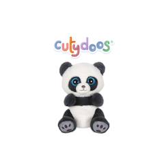 Jouet-Peluche - peluche panda ping cutydoos gris ardoise – 23 cm