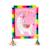 Kit créatif lamas – Totally Deco! String & Pompoms Art Set Multicolor 2 - vertbaudet enfant 