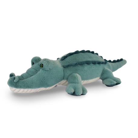 Peluche crocodile lagoon 60 cm Bleu 1 - vertbaudet enfant 