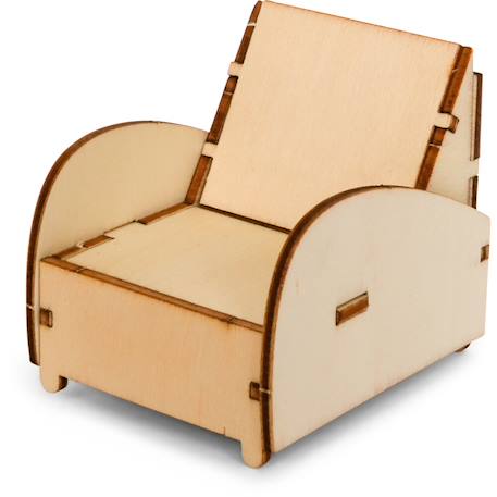 Kit de meubles – Mini-salon La Maison des Souris (échelle 1:12) Multicolor 2 - vertbaudet enfant 