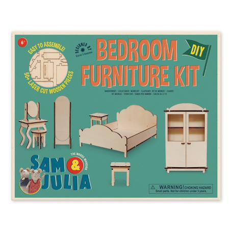Kit de meubles – Mini-chambre principale La Maison des Souris (échelle 1:12) Multicolor 1 - vertbaudet enfant 