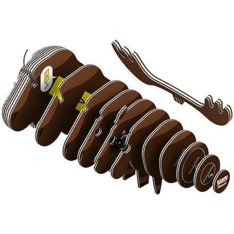 Puzzle 3d - elan Brown 2 - vertbaudet enfant 