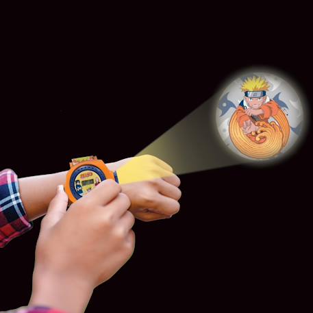 Montre digitale avec projection naruto Orange 4 - vertbaudet enfant 
