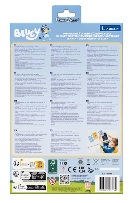 Tablette à dessins électronique multicolore bluey Bleu 4 - vertbaudet enfant 