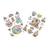 Sam et julia - maison des souris autocollants tatouages Multicolor 2 - vertbaudet enfant 