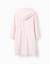Peignoir en coraline avec capuche et ceinture Rose clair 2 - vertbaudet enfant 