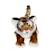 Peluche - fauve allongé 30 cm -tigre brun Noir 4 - vertbaudet enfant 