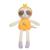 Peluche - pantin bamboo bebe paresseux - 24 cm s/carte Jaune 1 - vertbaudet enfant 