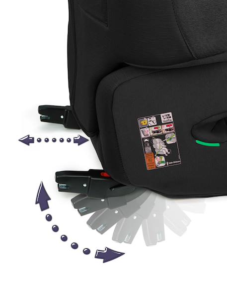 Réhausseur isofix r129 100-150 cm softness® renofix2 Cappuccino+Carbon+Garden+Ocean+Passion+Quartz 7 - vertbaudet enfant 