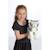 Peluche - fauve allongé 30 cm - tigre blanc Noir 2 - vertbaudet enfant 