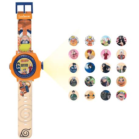 Montre digitale avec projection naruto Orange 1 - vertbaudet enfant 