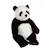 Peluche - peluche panda - 40 cm Noir 1 - vertbaudet enfant 