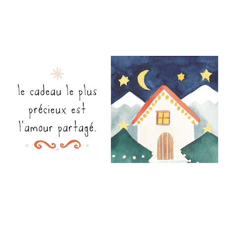 Calendrier de l'avent 24 petits livres pour attendre Noel Rouge 5 - vertbaudet enfant 