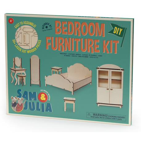 Kit de meubles – Mini-chambre principale La Maison des Souris (échelle 1:12) Multicolor 6 - vertbaudet enfant 