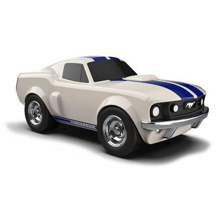 Baghera véhicule jouet - ford mustang blanc White 1 - vertbaudet enfant 