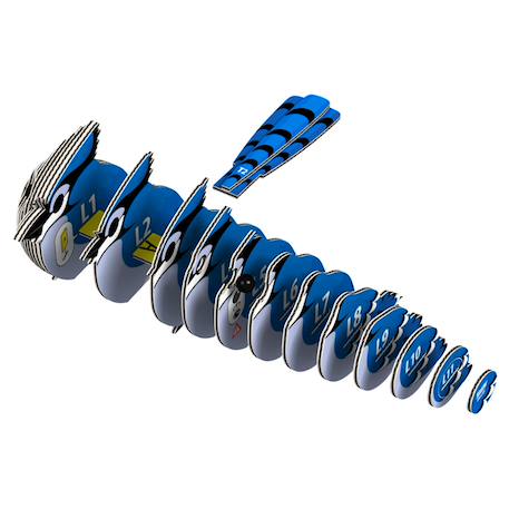 Puzzle 3d - geai bleu Blue 2 - vertbaudet enfant 