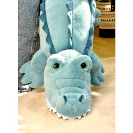 Peluche crocodile lagoon 85 cm Bleu 2 - vertbaudet enfant 