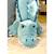 Peluche crocodile lagoon 85 cm Bleu 2 - vertbaudet enfant 