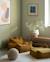 Pouf poire chambre enfant - fauteuil comfortable en teddy Biscuit+Cream white+Guava+Maple+Matcha+Warm hazel 20 - vertbaudet enfant 
