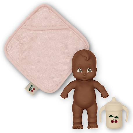 Set poupon et accessoires niki Ecru, jaune, vert+Rose, rouge, vert 5 - vertbaudet enfant 