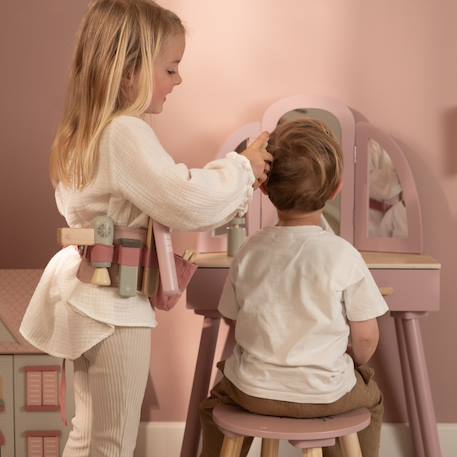 Set de coiffeur en bois Rose 4 - vertbaudet enfant 
