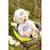 Peluche officielle ours tour de france - maillot et casquette meilleur jeune vainqueur blanc - 24 cm Blanc 5 - vertbaudet enfant 