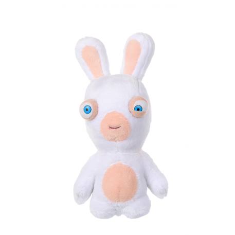 Peluche Lapins crétins sonore bouche fermée - 28 cm Blanc 2 - vertbaudet enfant 