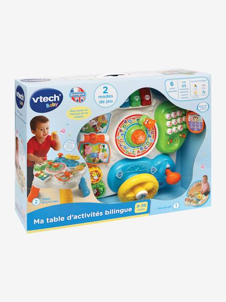 Ma table d'activités bilingue multicolore 4 - vertbaudet enfant 