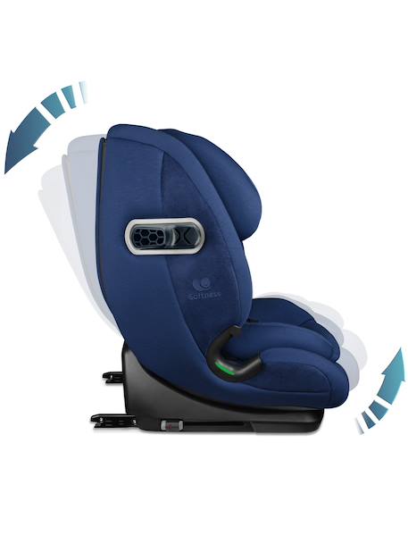 Siège auto isofix r129 i-size 76-150 cm softness© olymp pro Cappuccino+Carbon+Garden+Ocean+Passion 21 - vertbaudet enfant 