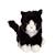Peluche - peluche chat mimiz noir et blanc - 28 cm Noir 2 - vertbaudet enfant 