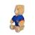Peluche fff Equipe de France de Football - Ours maillot 15 cm Rouge 3 - vertbaudet enfant 