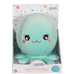 Jouet-Peluche - peluche baby squishi 22 cm - pieuvre verte