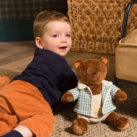 Peluche gaston l'ourson Marron 3 - vertbaudet enfant 