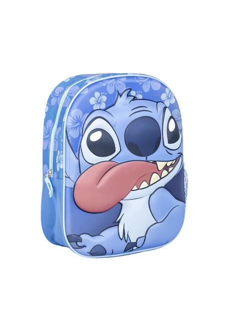 Sac à dos disney stitch pour enfants - design 3d amusant, sac d'école léger pour les fans de lilo & stitch ! Bleu 1 - vertbaudet enfant 