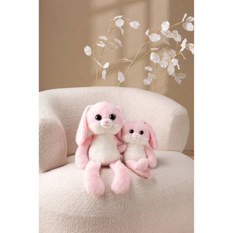 Peluche lapin leggies rose poudré - 48 cm Rose 4 - vertbaudet enfant 