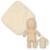 Set poupon et accessoires niki Ecru, jaune, vert+Rose, rouge, vert 2 - vertbaudet enfant 