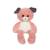 Peluche - peluche chien leggies rose poudré et gris - 48 cm Gris 1 - vertbaudet enfant 