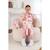 Peluche lapin leggies rose poudré - 48 cm Rose 3 - vertbaudet enfant 