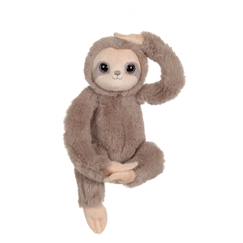 Jouet-Peluche - peluche paresseux marron - 42 cm