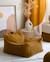 Pouf poire chambre enfant - fauteuil comfortable en teddy Biscuit+Cream white+Guava+Maple+Matcha+Warm hazel 22 - vertbaudet enfant 